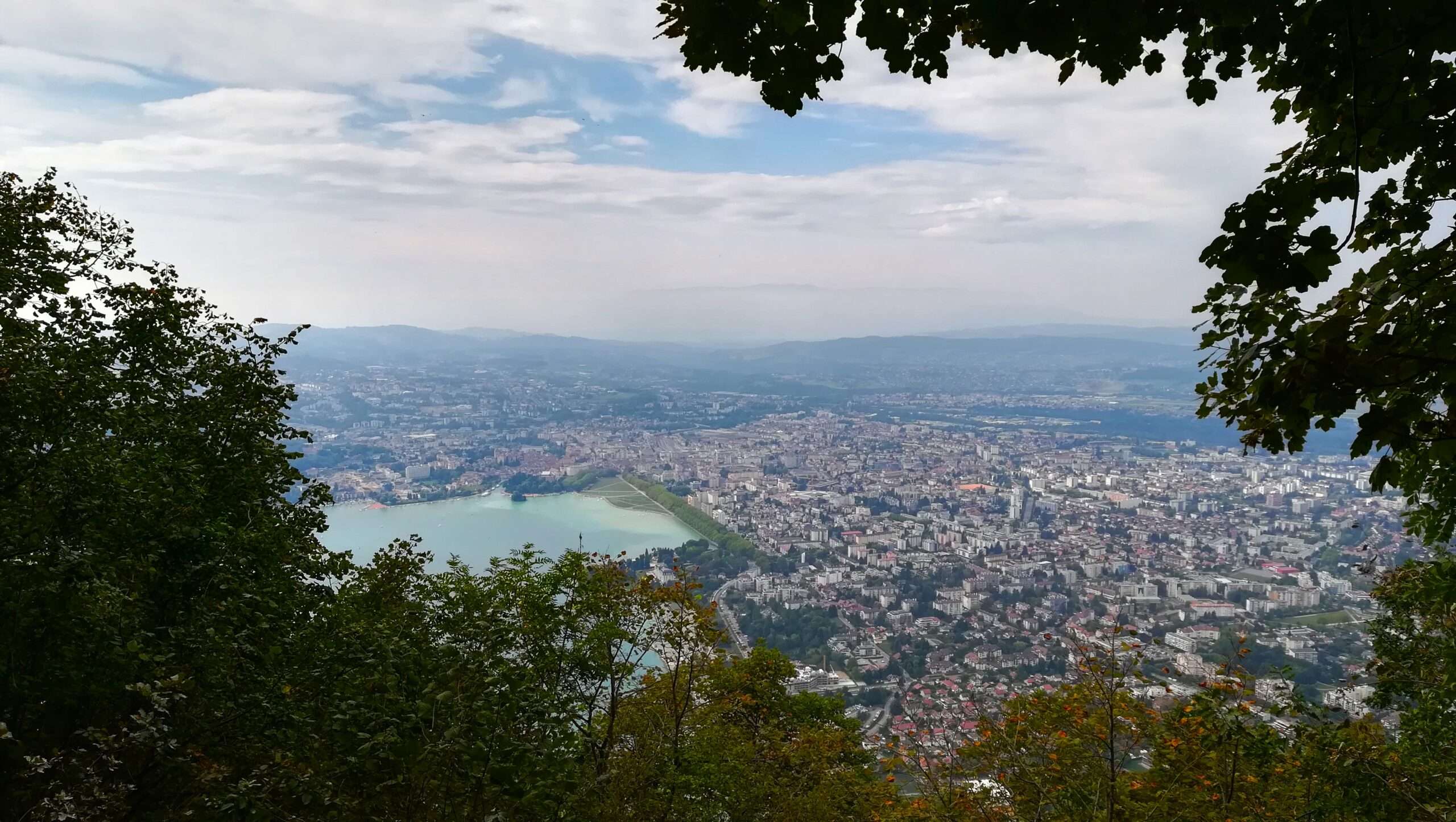 Viewpoint from Mount Veyrier in Annecy