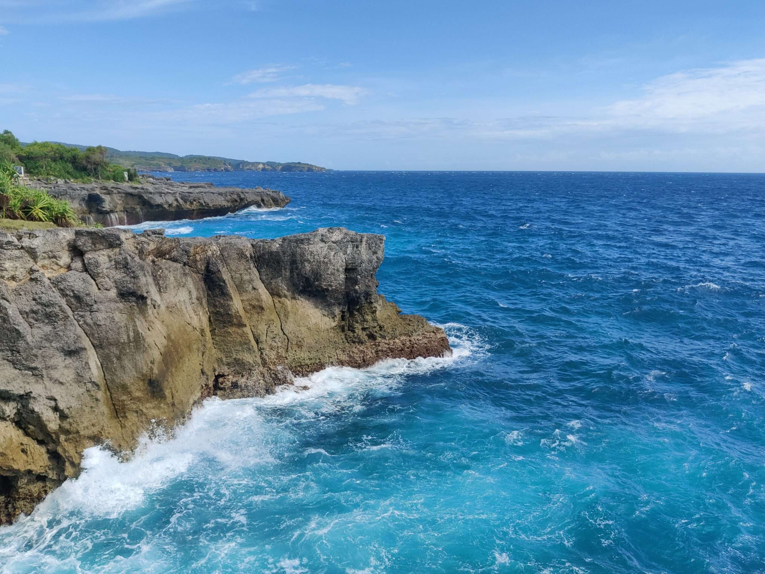 Blue Lagoon's views in Nusa Ceningan