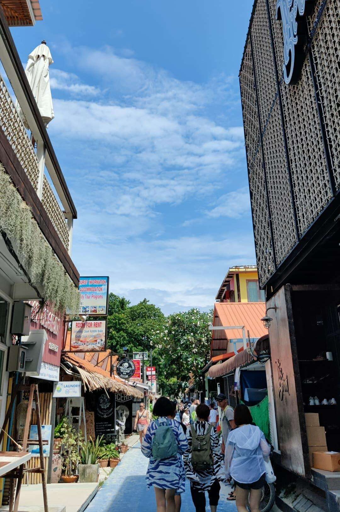 Walking street in Koh Lipe