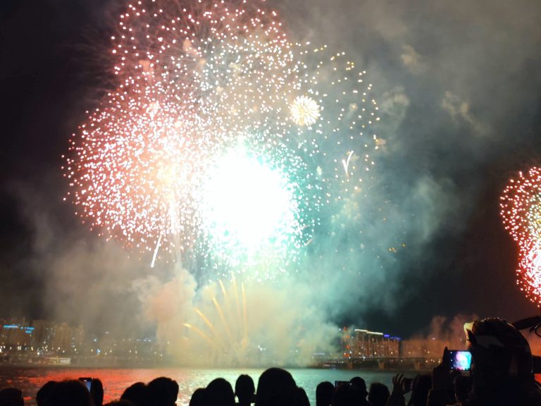 South Korea festival - fireworks