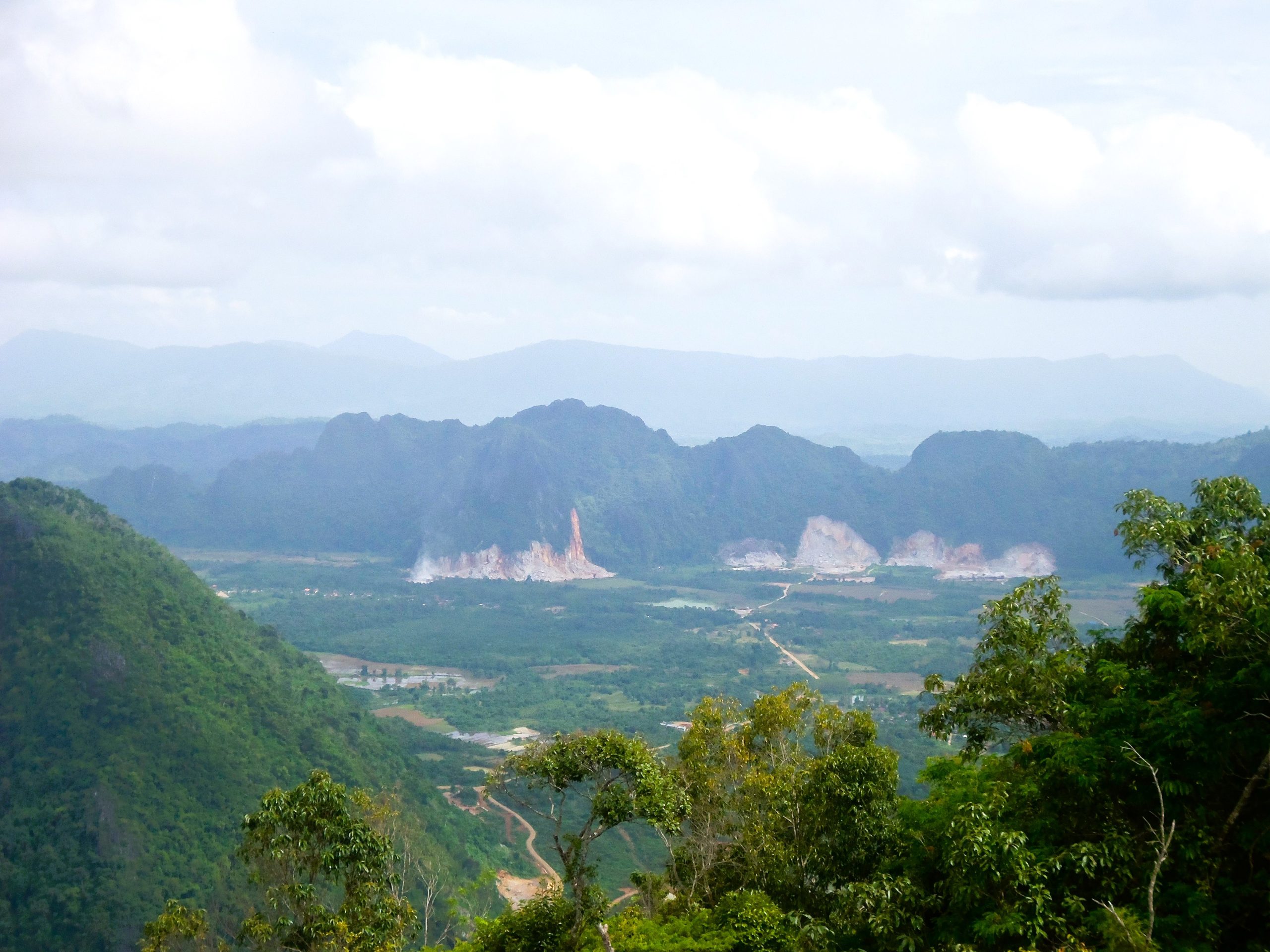 Mountain landscape in Laos