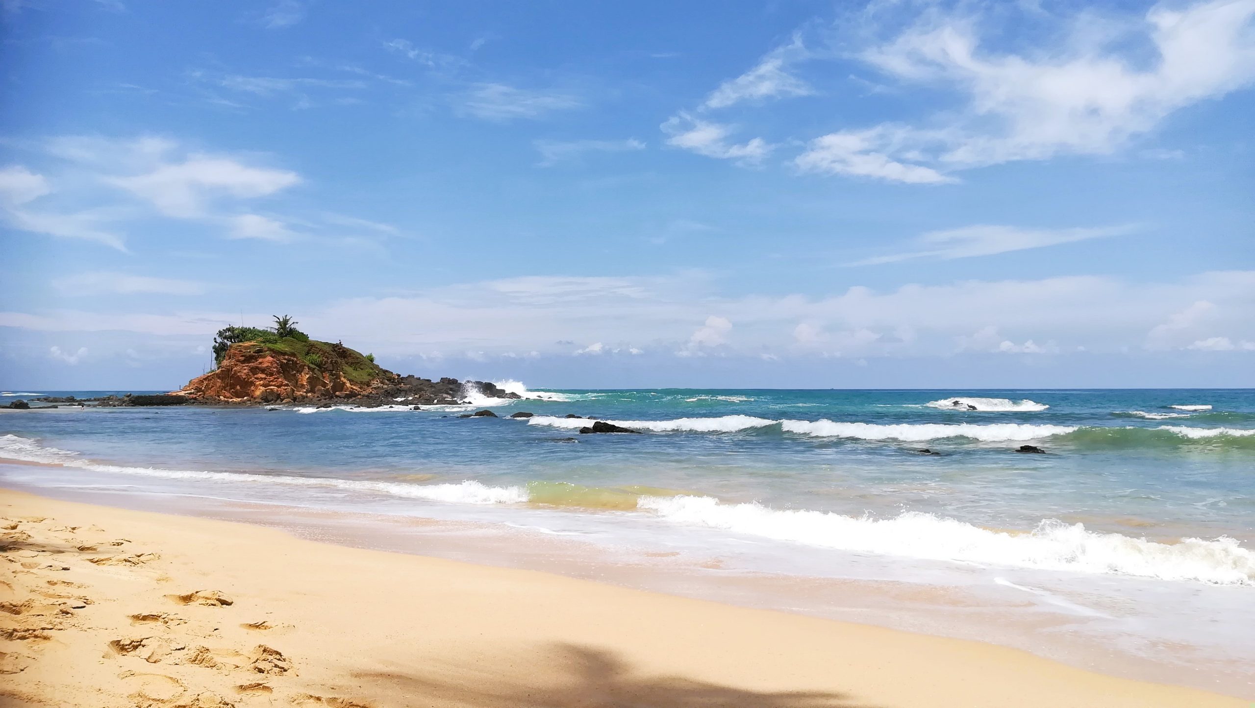 Mirissa beach in Sri Lanka for a winter getaway