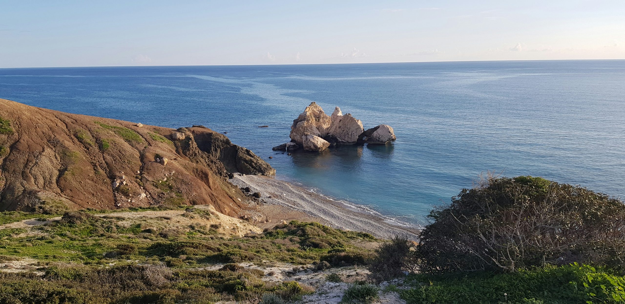 Aphrodite's Rock in Cyprus