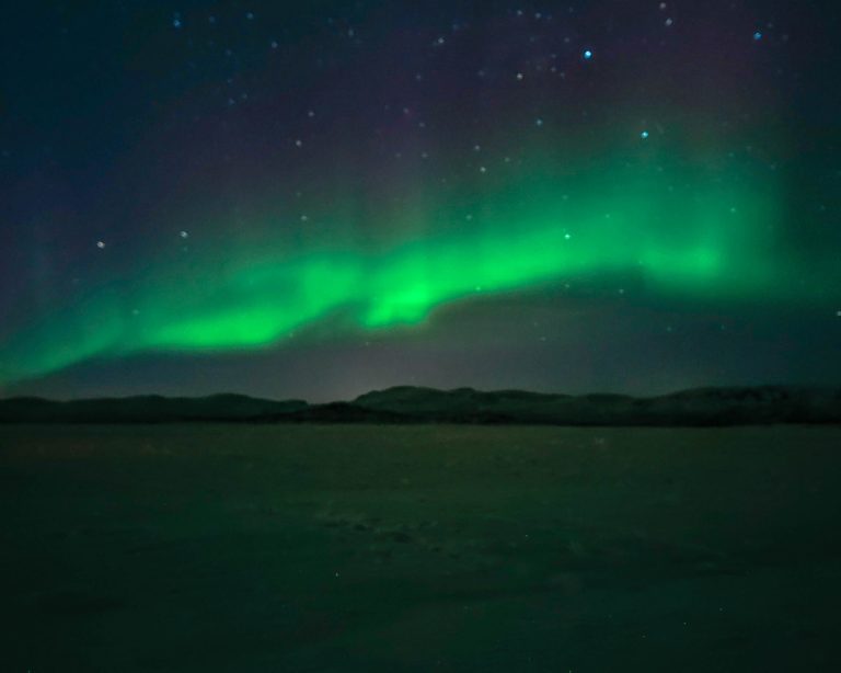 Natural phenomena, Aurora Borealis seen in Abisko