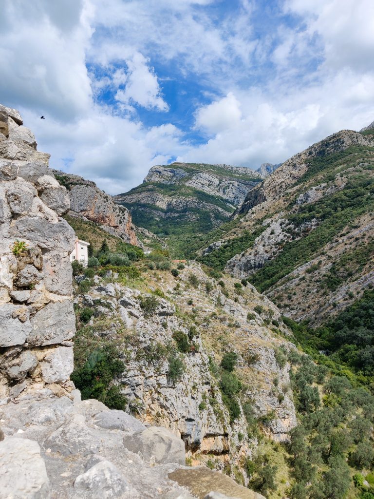 View from the citadel in Stari Bar