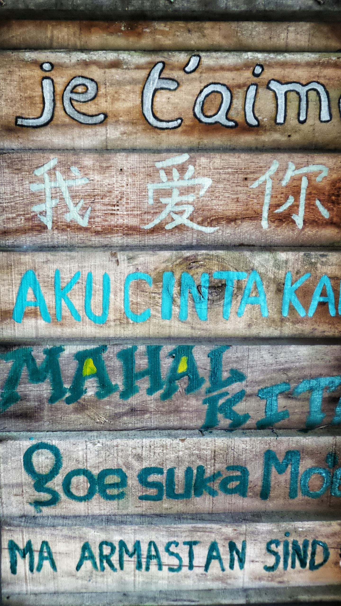 Different languages