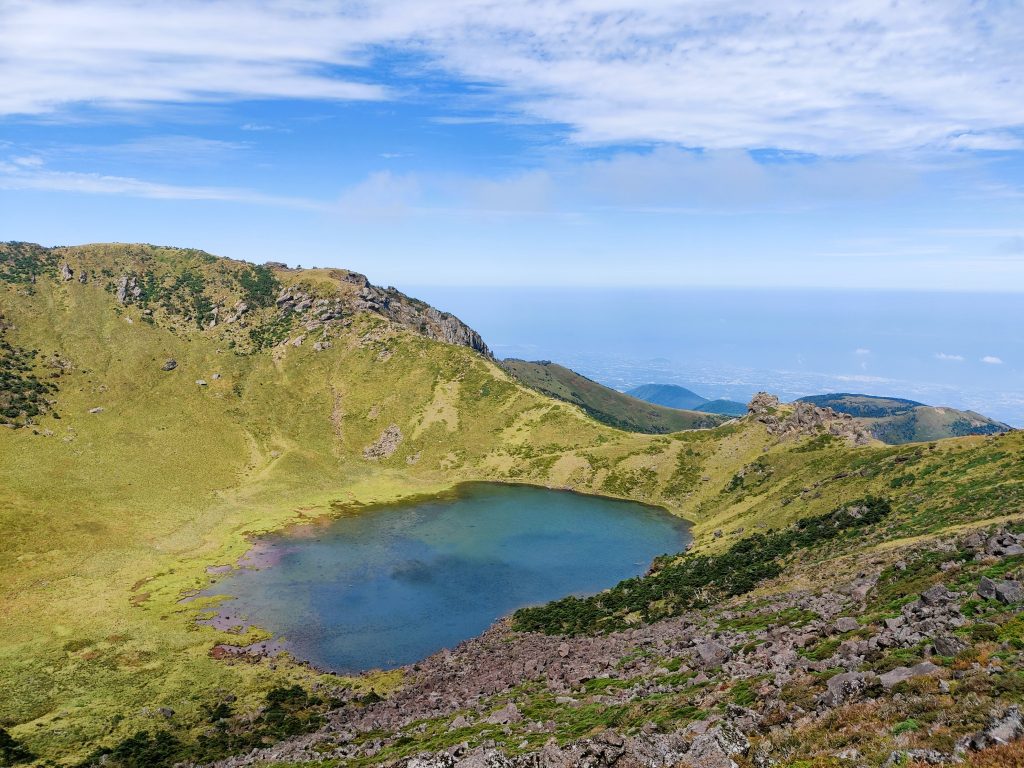 Hallasan summit on Jeju island