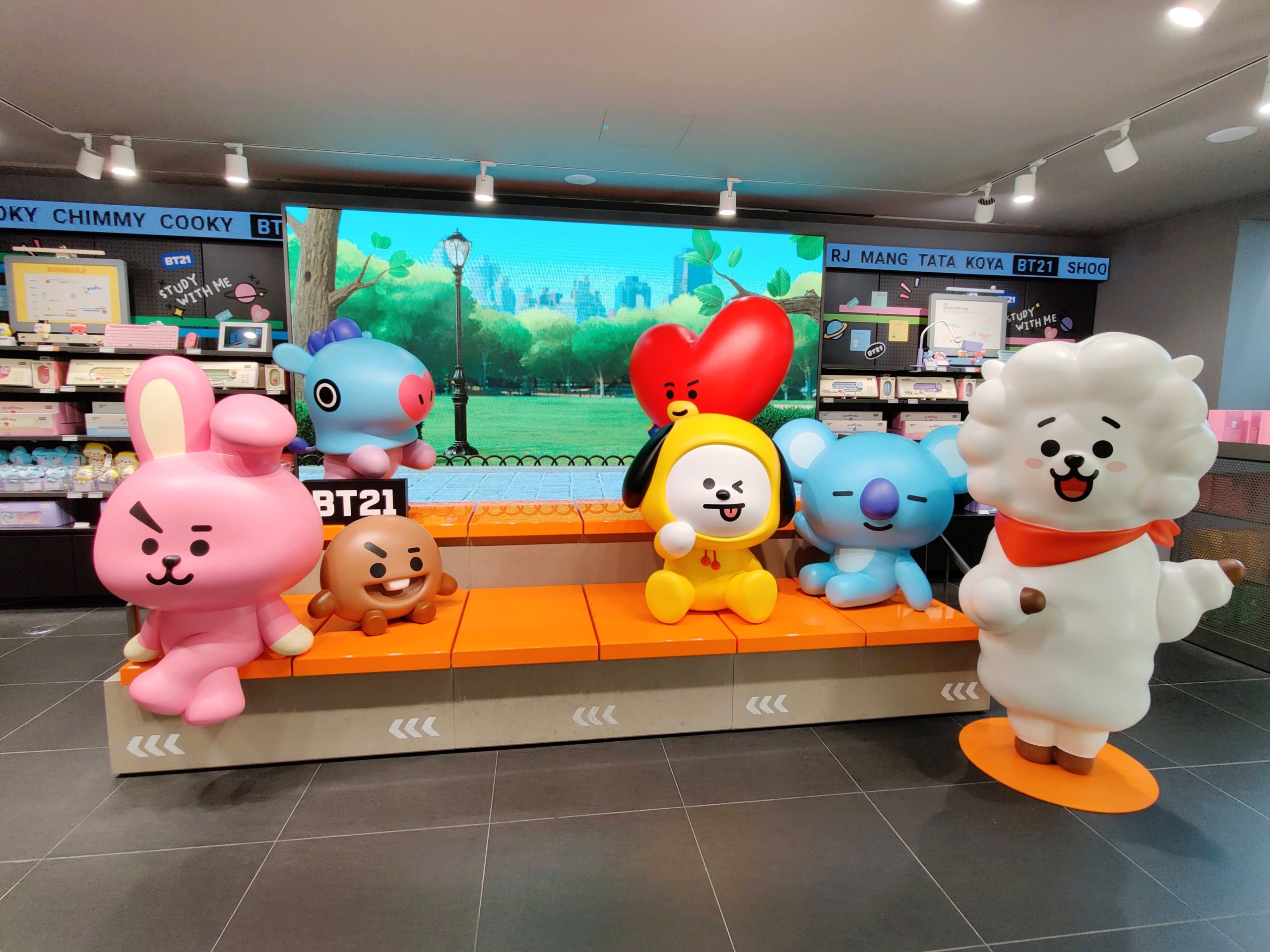 BT21 store in Korea