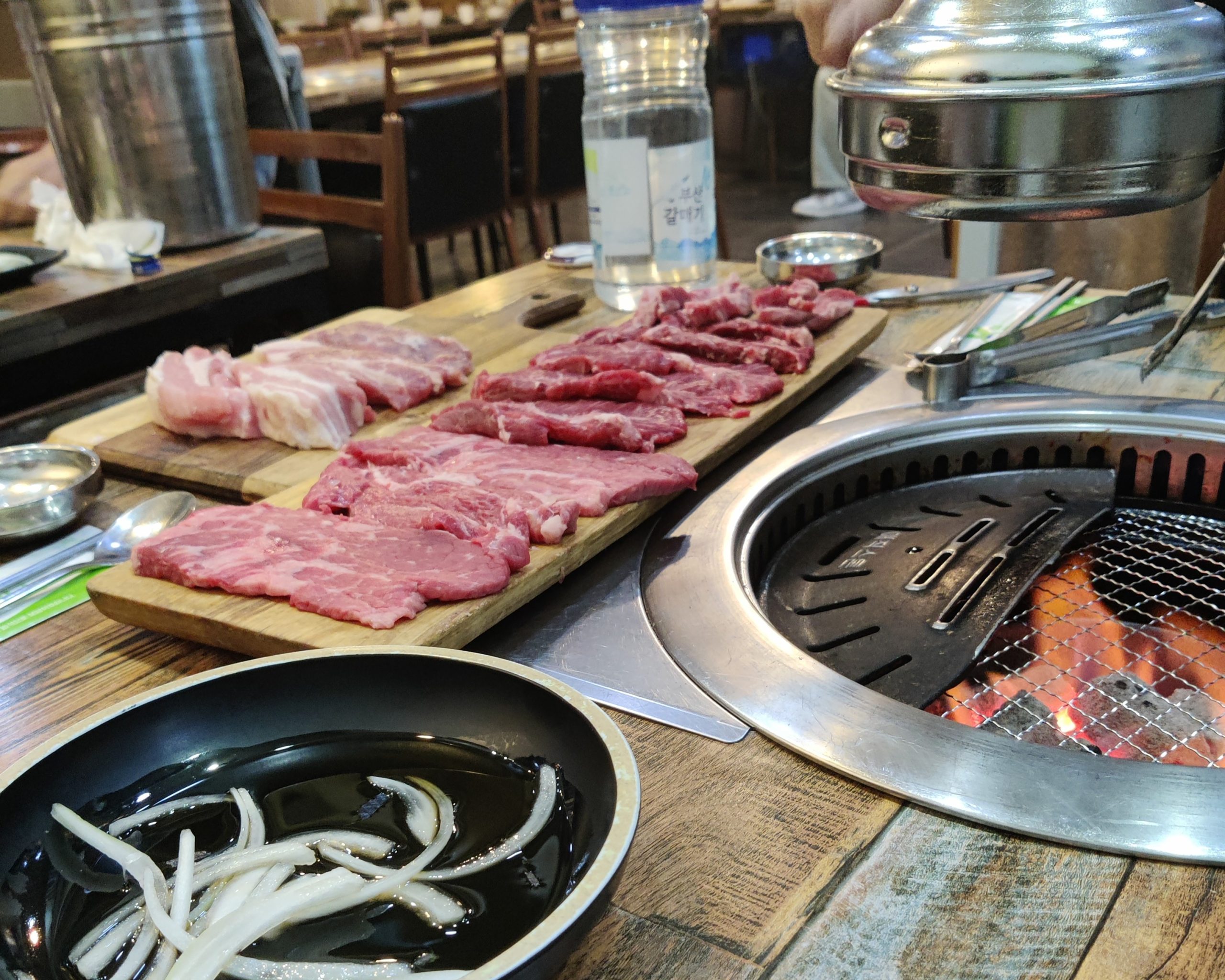 Buffets are good in Korea - unusual thing