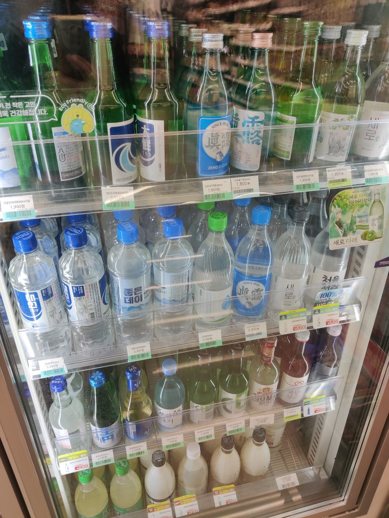 Alcohol in convenience store in Korea