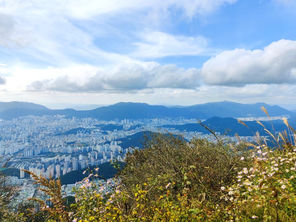 Jangsan summit view