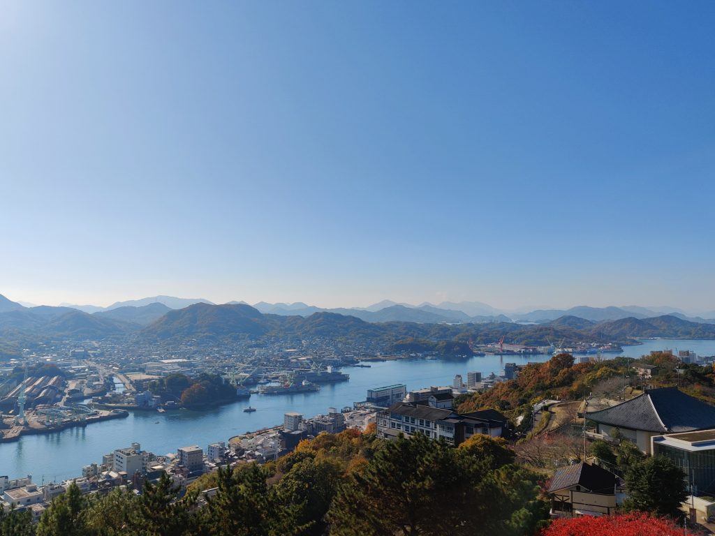 Senkoji Park panorama in Onomichi
