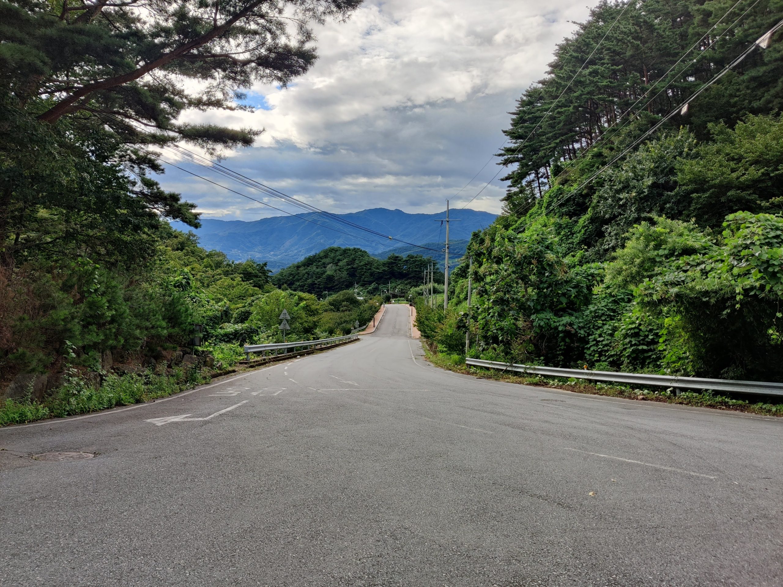 Empty road and solo travel teachings