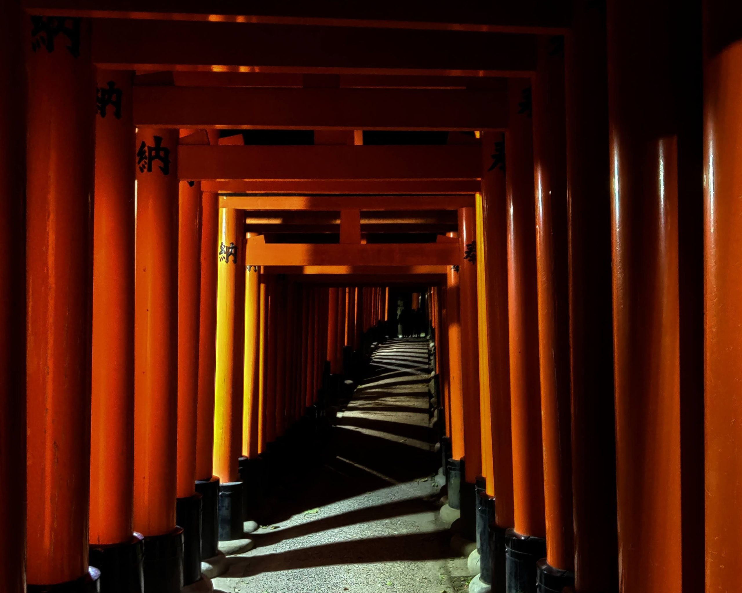 Fushimi Inari Taisha by night