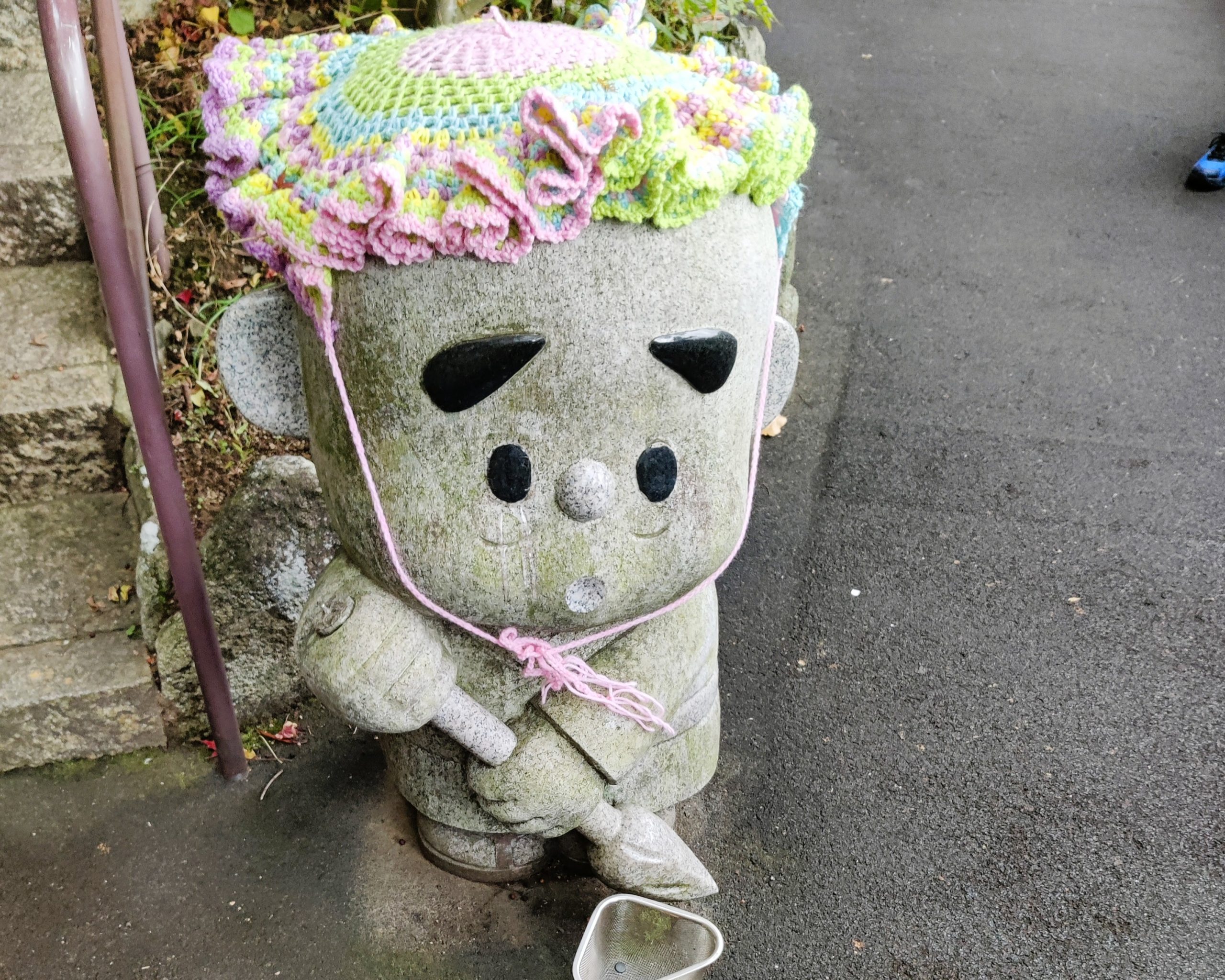 Statue in Japan - solo travel