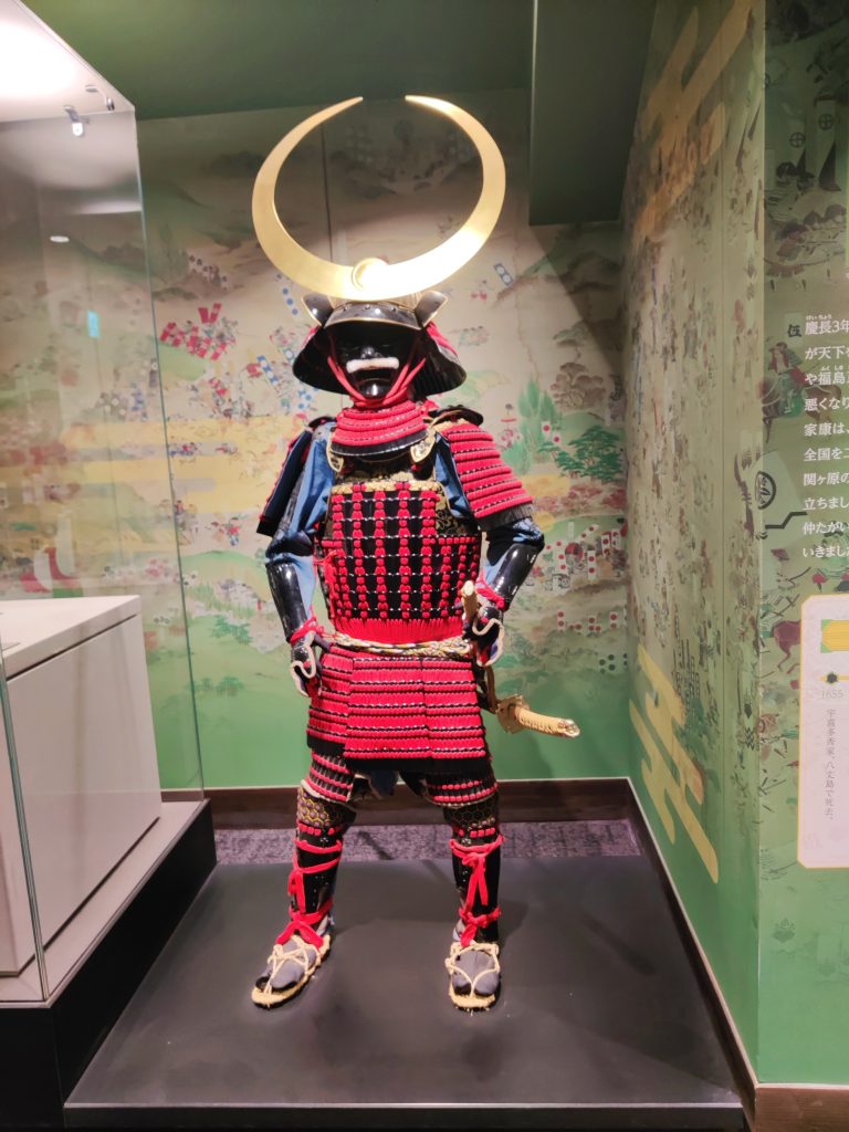 Okayama Castle exhibit