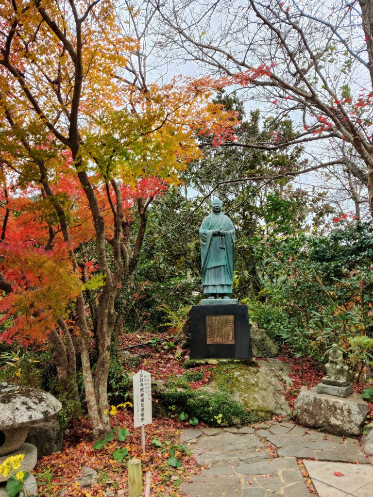 Statue of a Buddhist in Nanzoin