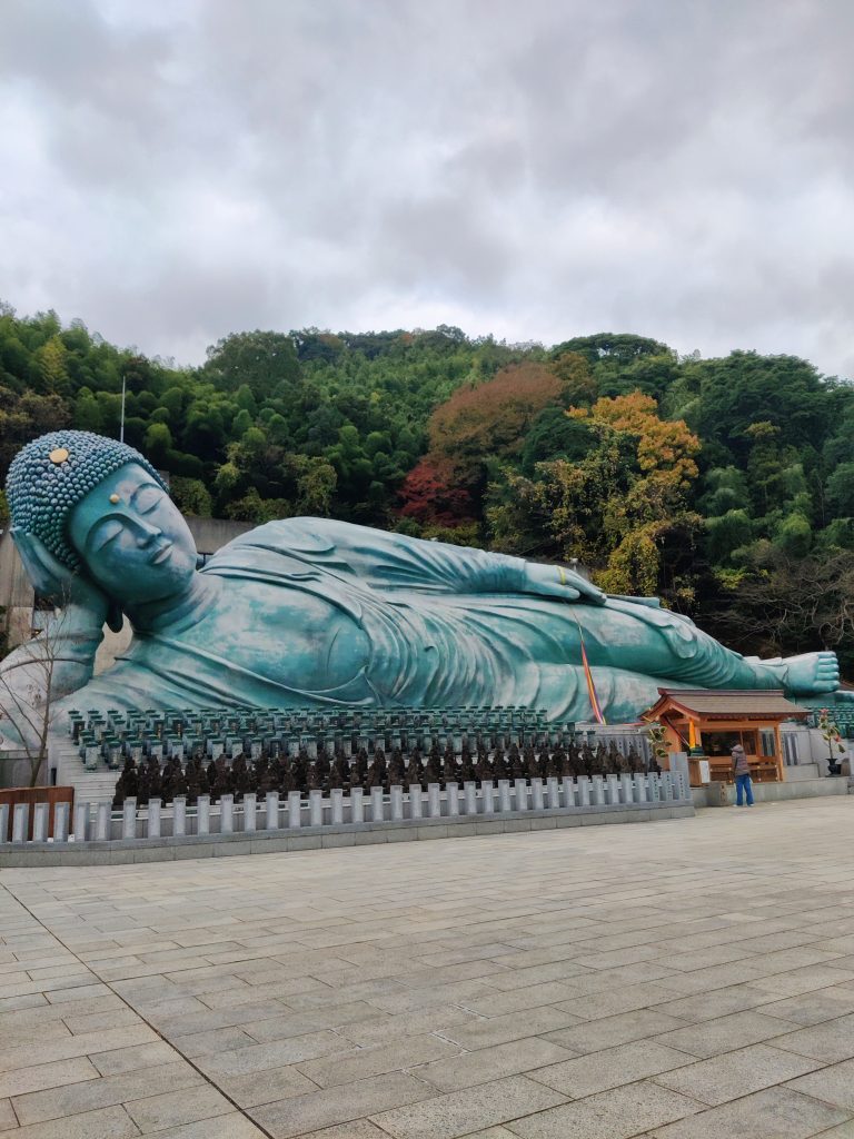 Buddha's Nirvana statue - Nanzoin