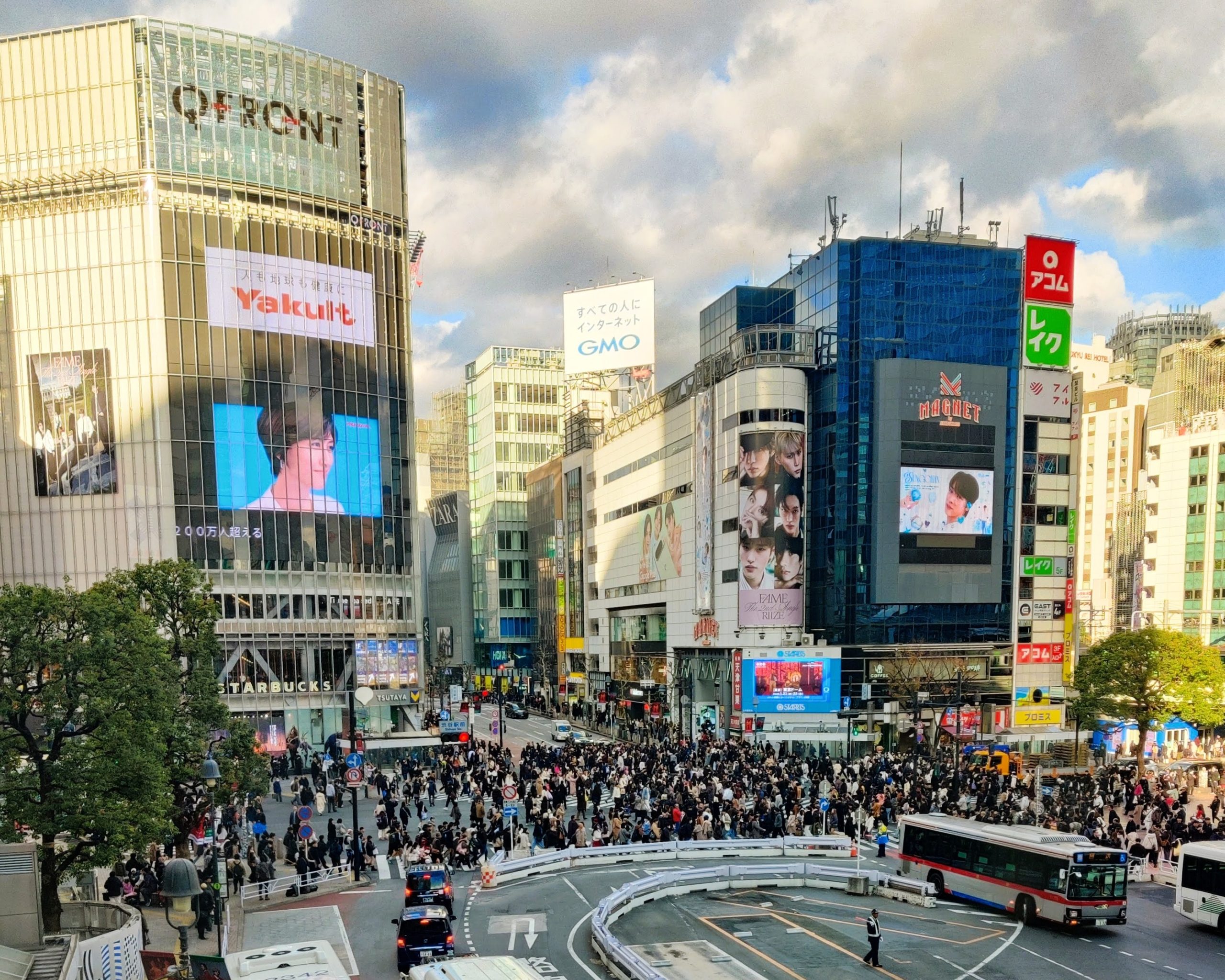 Shibuya Crossing in Tokyo