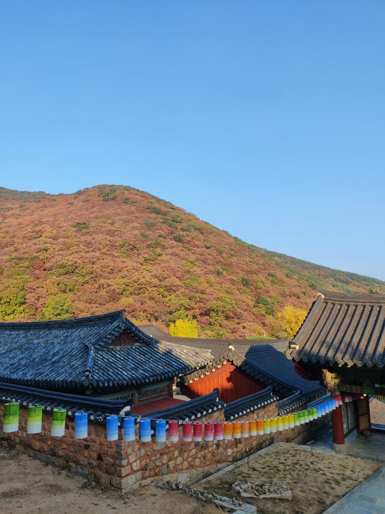 Beomeosa temple in Busan during fall