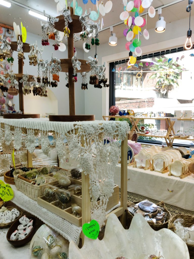 Gift shop in Busan