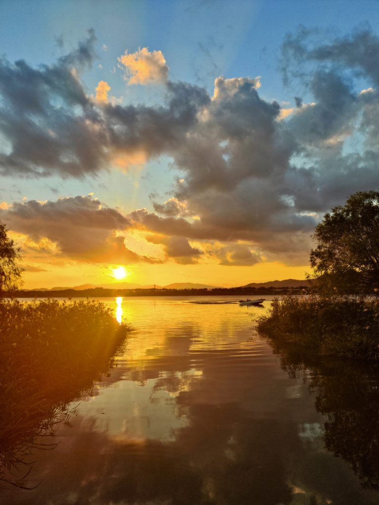 Sunset at Hwamyeong Eco Park