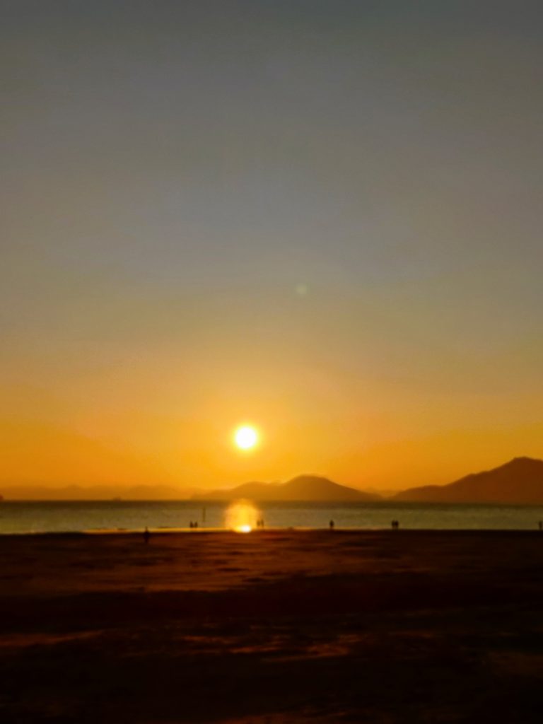Sunset at Dadaepo Beach