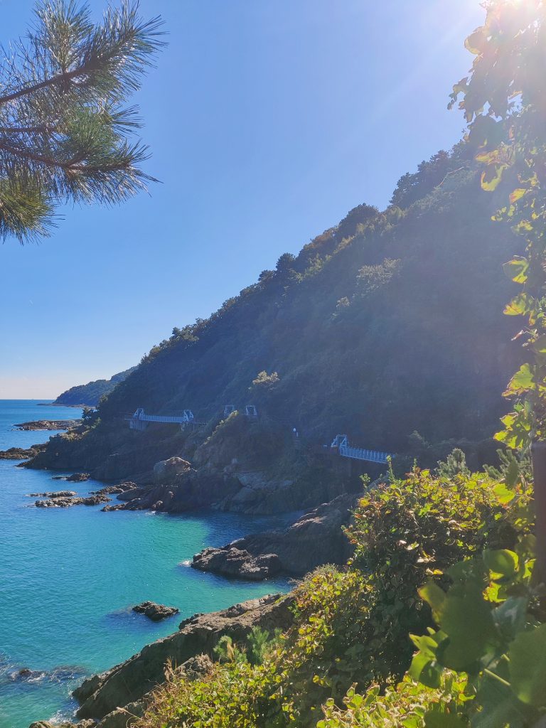 Where to stay in Busan - coastal walk