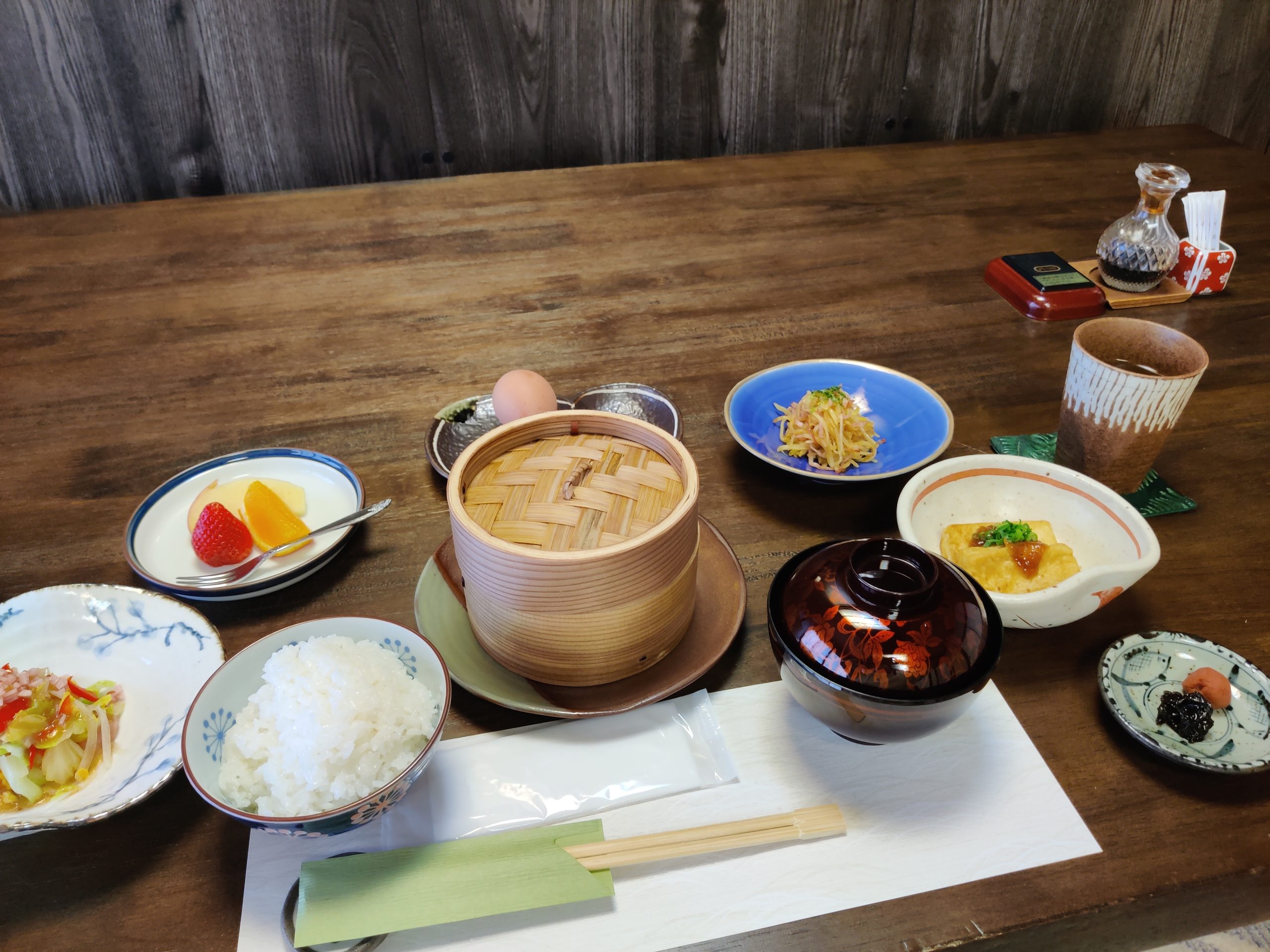Beppu - ryokan breakfast