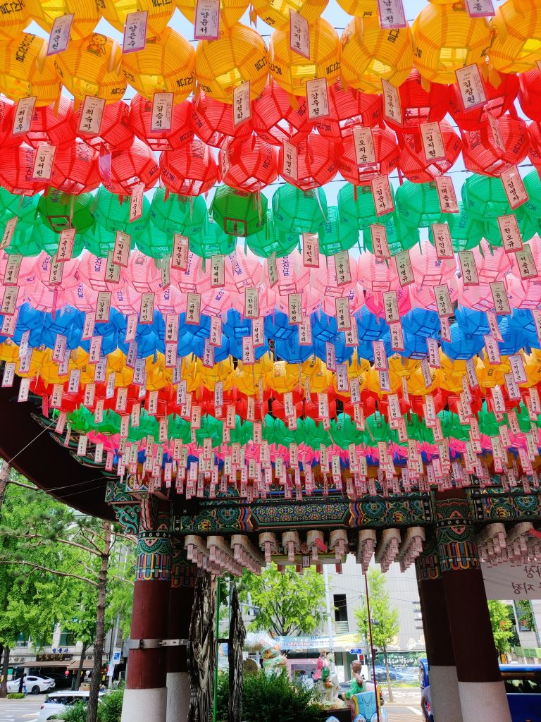 Jogyesa - Seoul itinerary