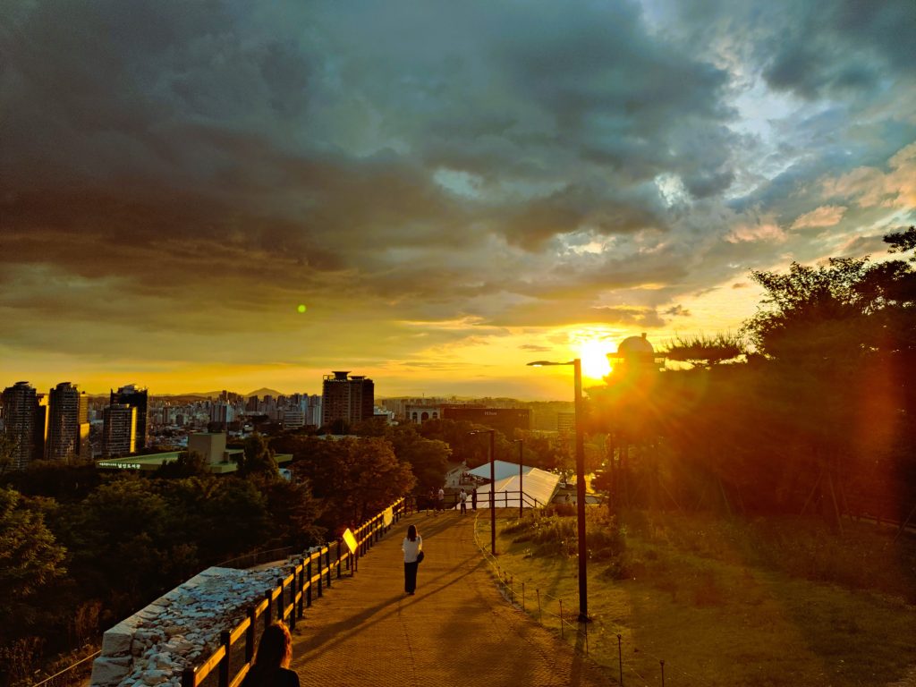 Sunset at N Seoul Tower - Seoul