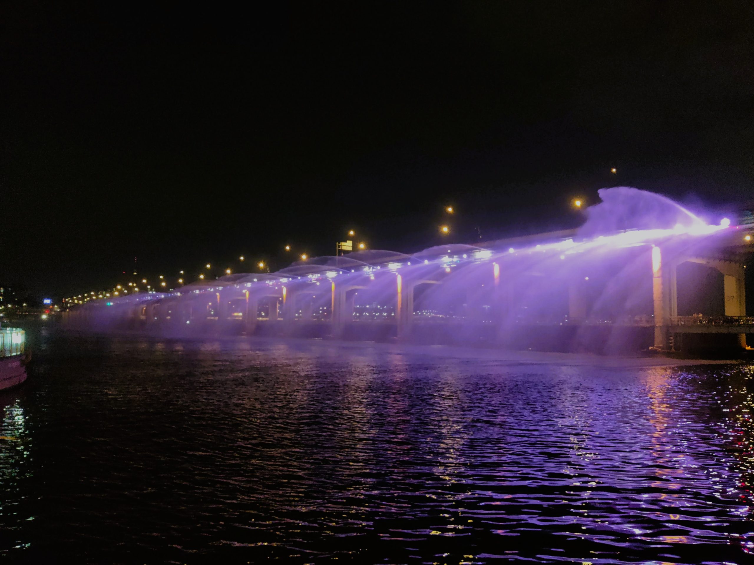 Banpo bridge show in Seoul