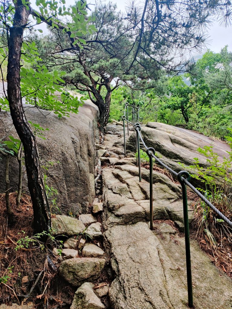 Bukhansan hike in Seoul