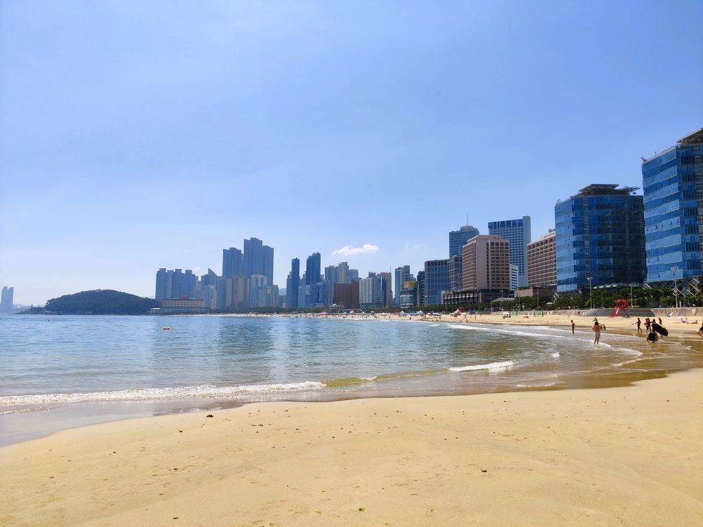 Haeundae beach - attraction