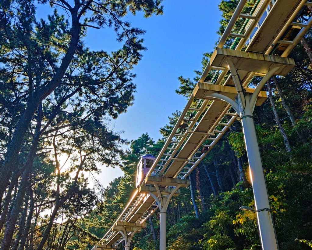 Haeundae blueline park - attraction in Busan
