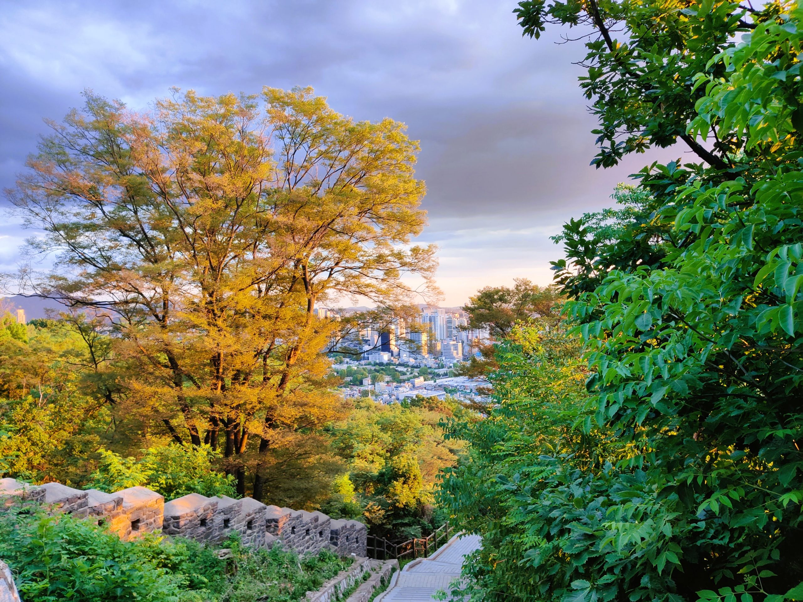 Namsan in Seoul - sunset