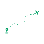 Solo travel home icon