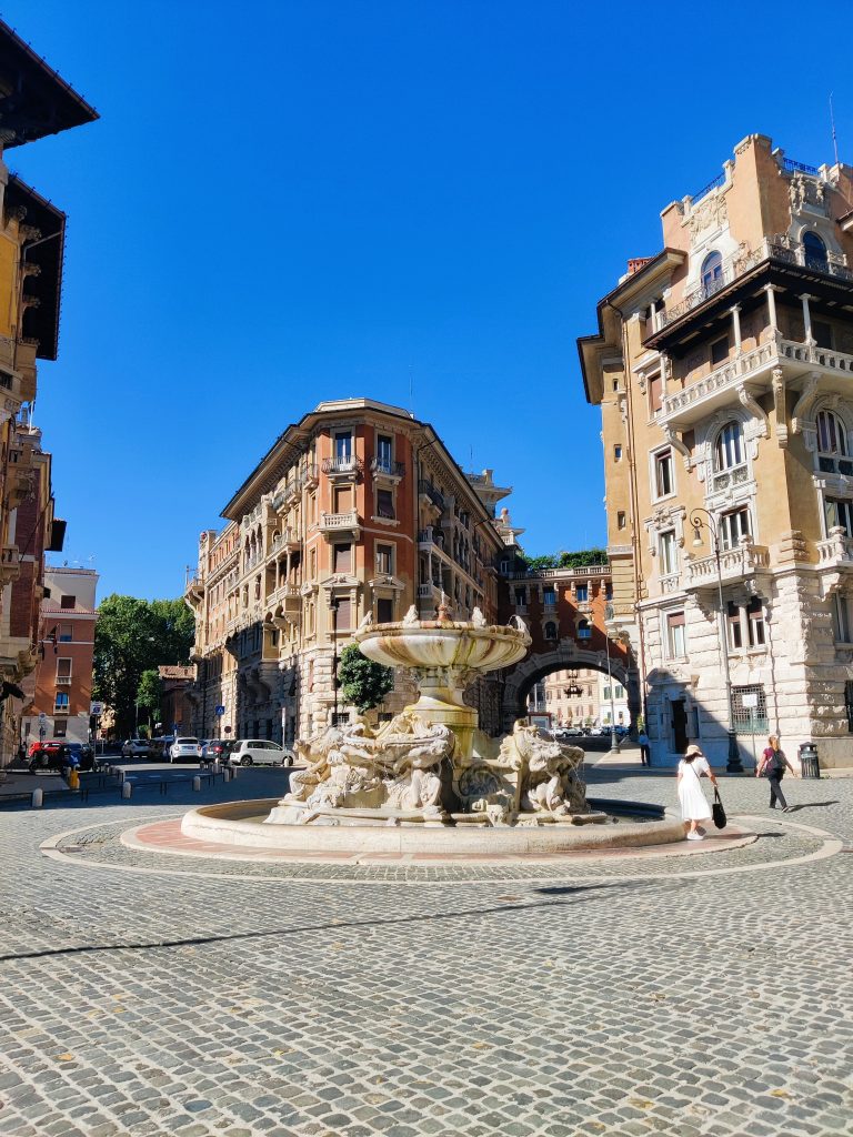 Coppedè district in Rome