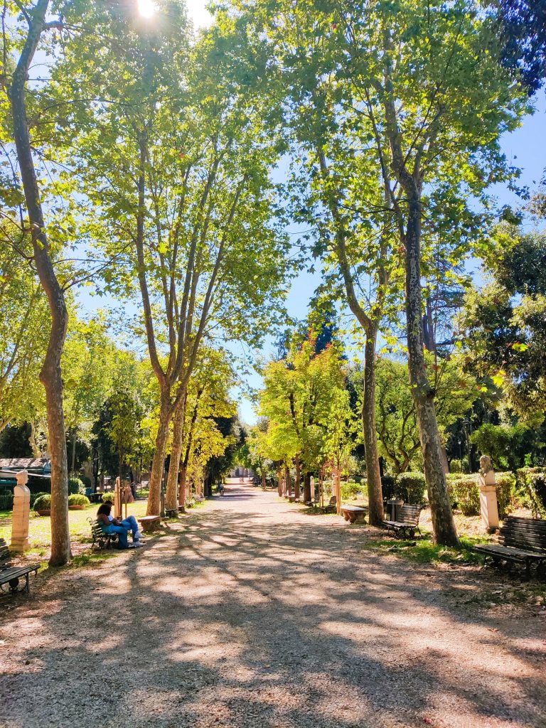Villa Borghese & park in Rome